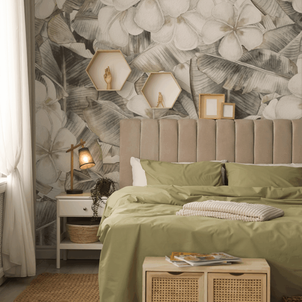 Fototapeten Weißblühend