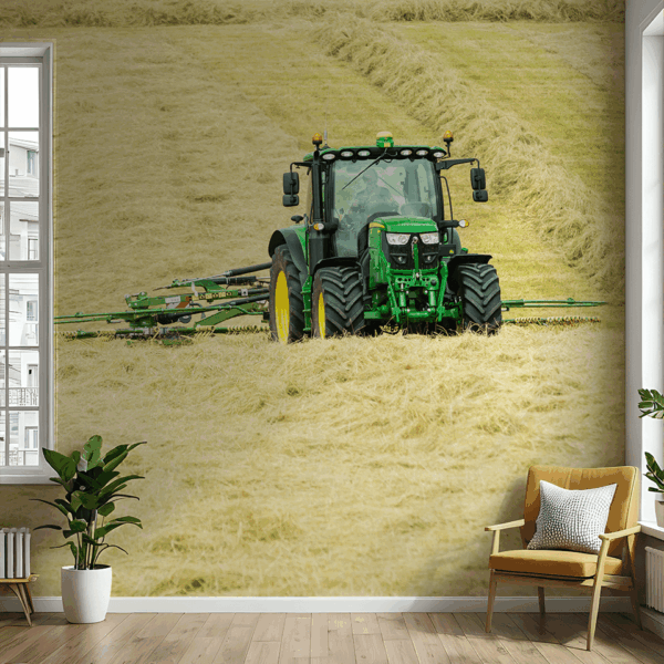 Fototapeten Grüner Titan