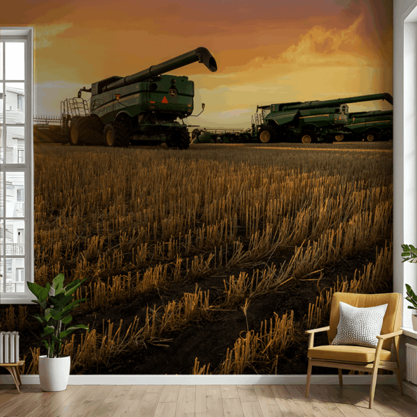 Fototapeten Goldene Ernte