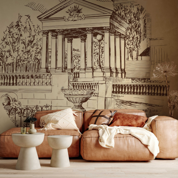 Fototapeten Tempel der Stille