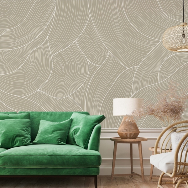 Fototapeten Sandwellen