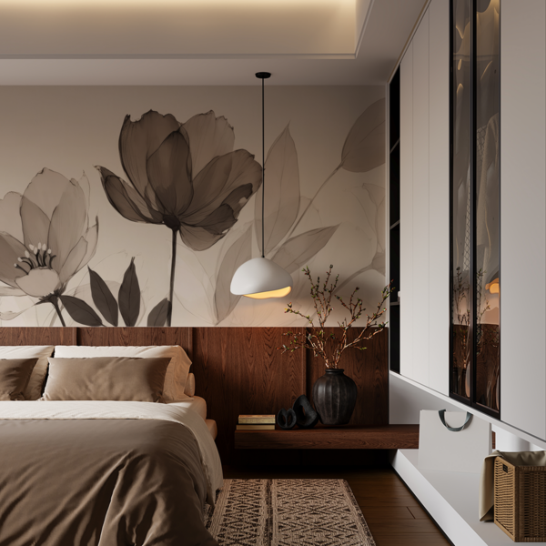 Fototapeten Stille der Blütenblätter