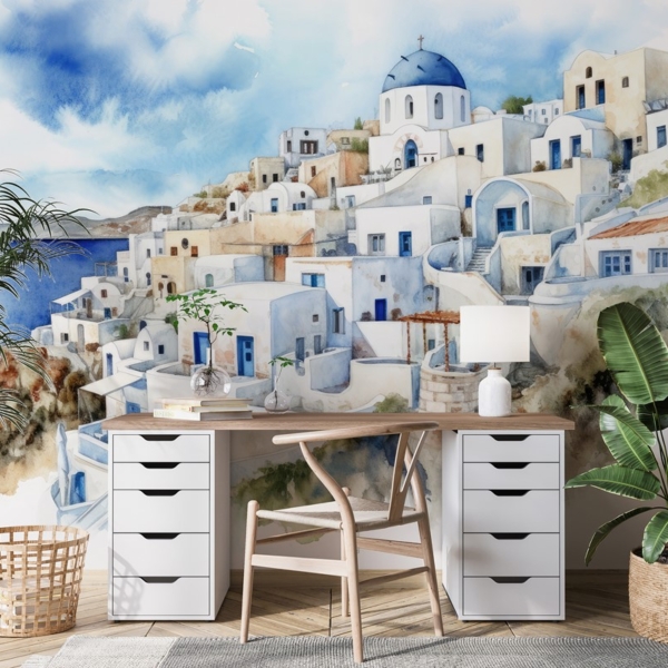 Fototapeten Idyllisches Griechenland