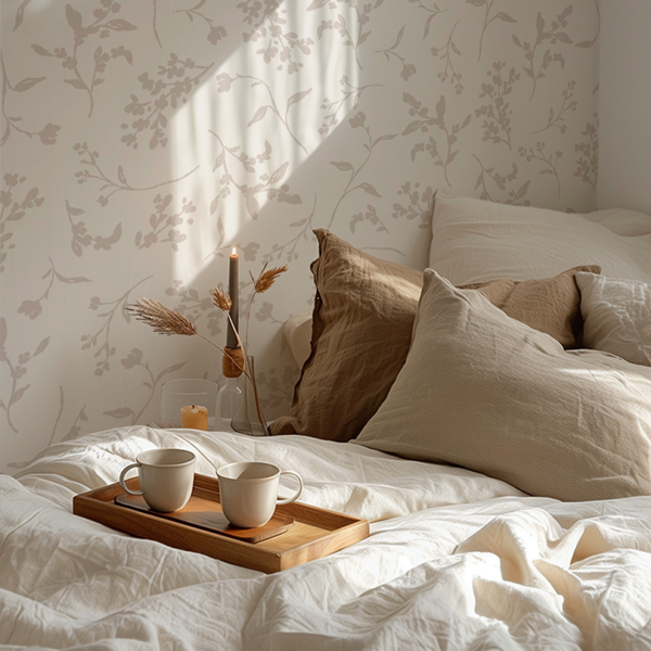 Fototapeten Morgenblumen