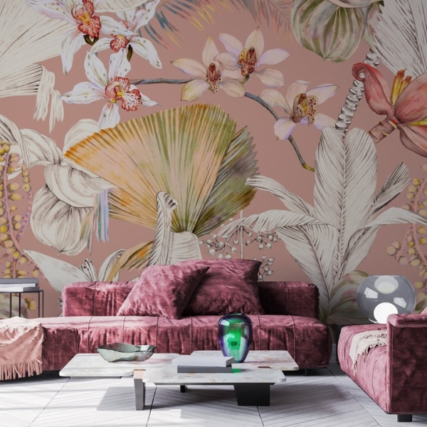 Fototapeten Naturcollage