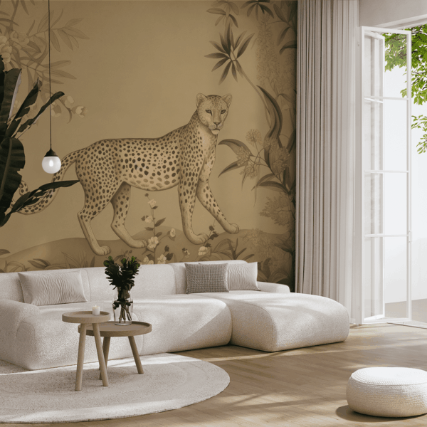 Fototapeten Gepardengarten
