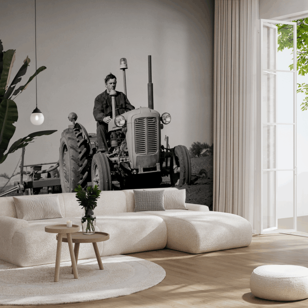 Fototapeten Auf dem Landwirtschaftspfad