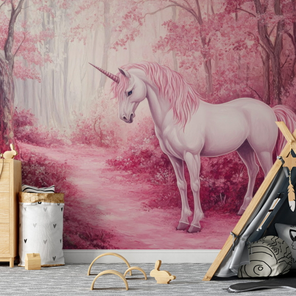 Fototapeten Magisches Einhorn
