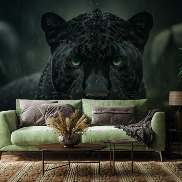 Fototapeten Schwarzer Panther