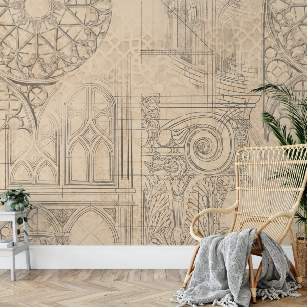 Fototapeten Architektonische Harmonie