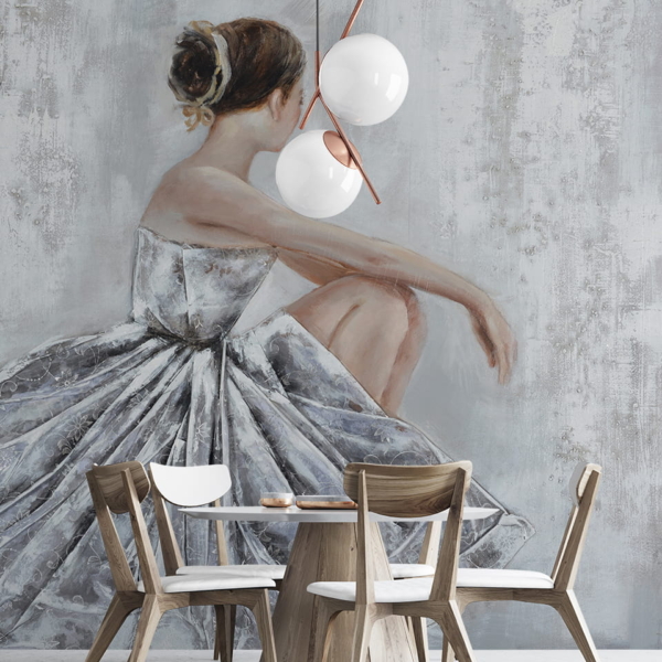 Fototapeten Die Stille der Eleganz des Balletts
