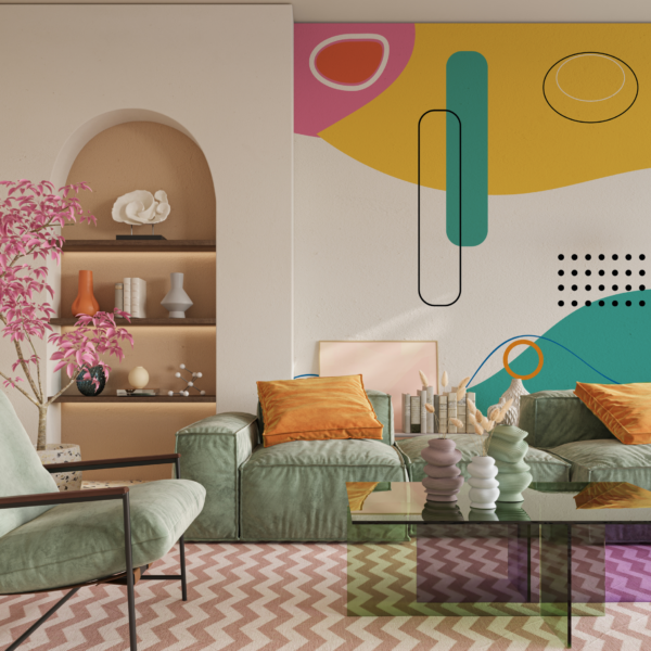Fototapeten Abstrakte Pop-Art