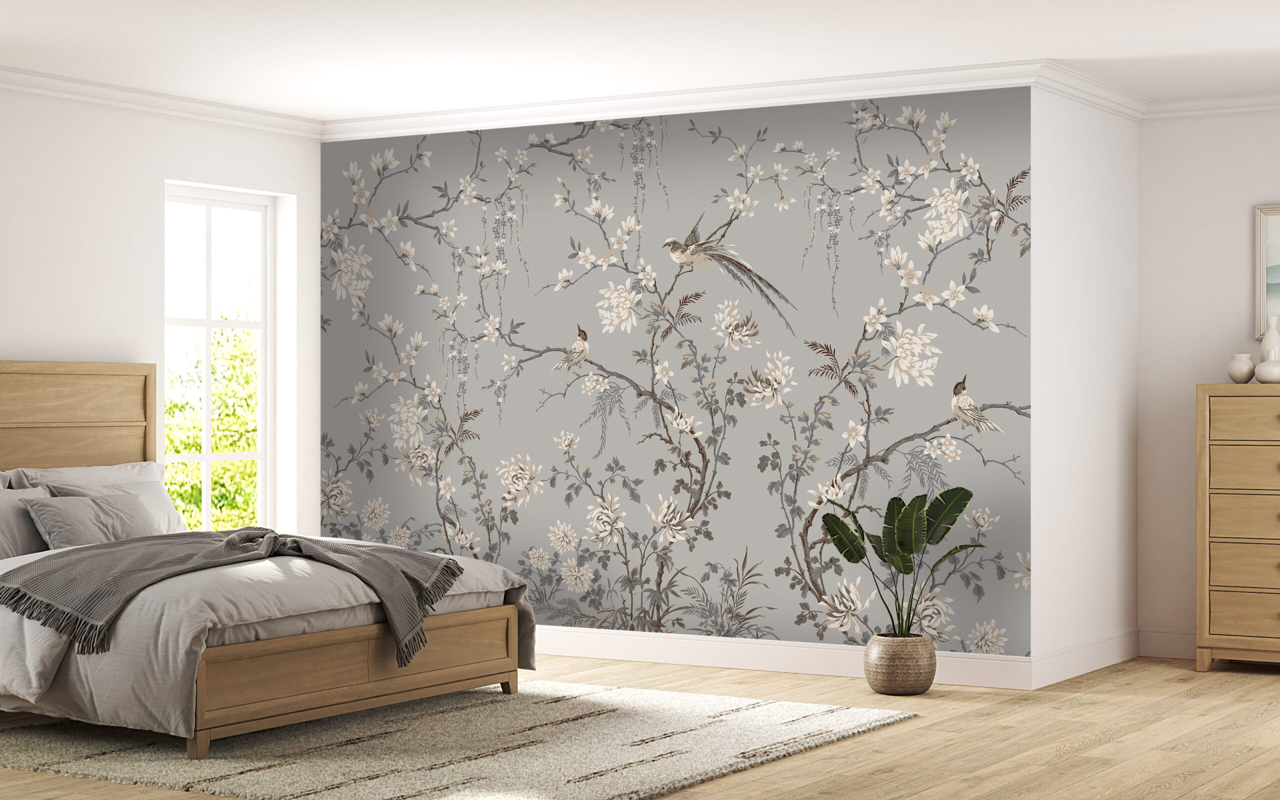 Fototapeten Romantische Zartheit der Blumen