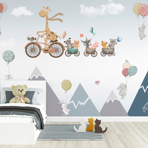 Fototapeten Das Animals on the Go Team