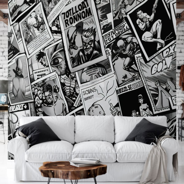 Fototapeten Graphic Comic