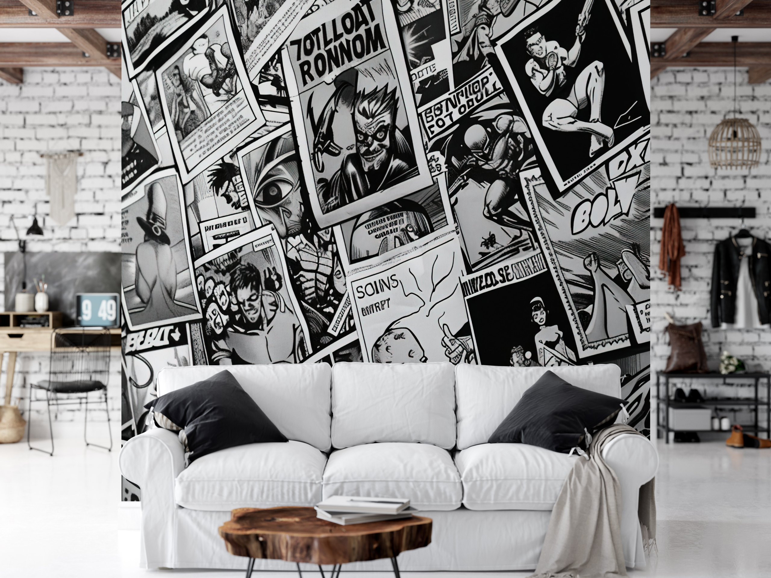 Fototapeten Graphic Comic
