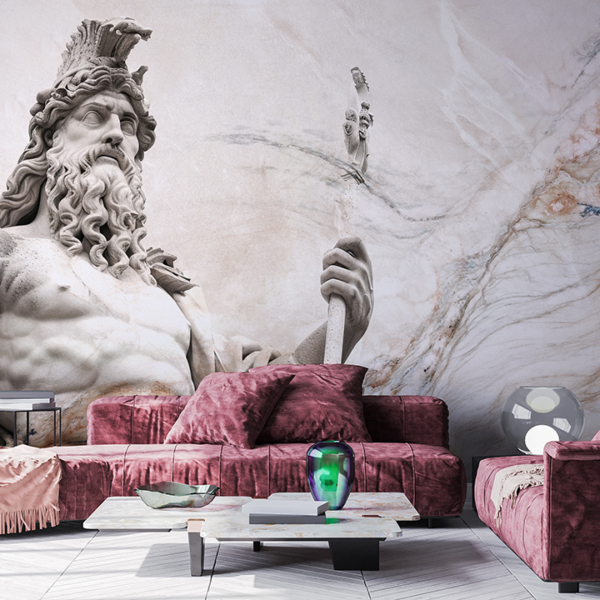 Fototapeten Poseidon aus Marmor