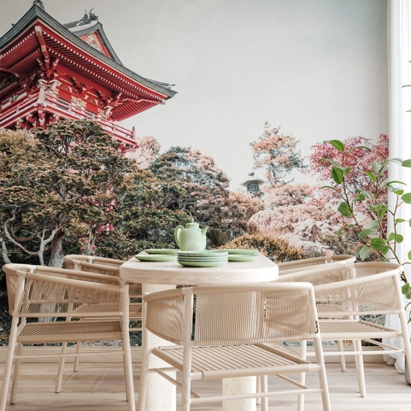 Fototapeten Asiatische Ecke