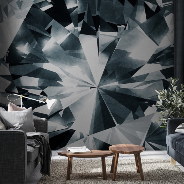 Fototapeten Diamantgeometrie