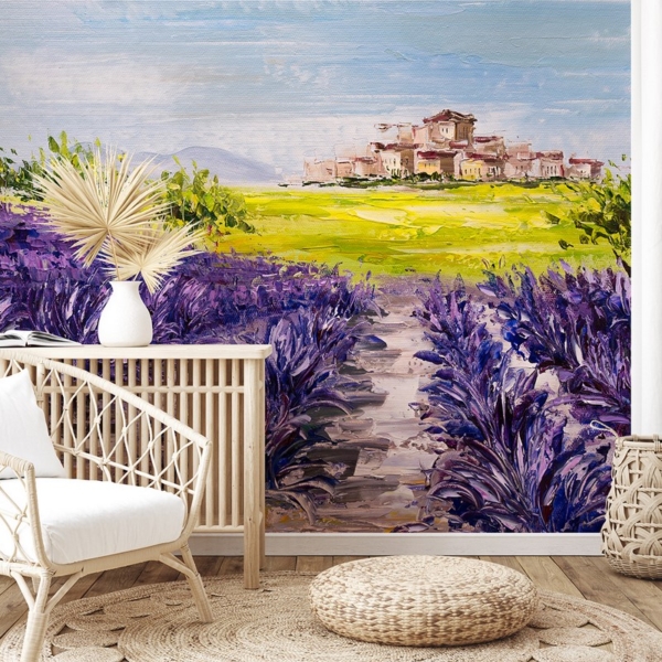 Fototapeten Lavendel in der Provence