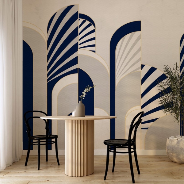 Fototapeten Art-Deco-Bögen