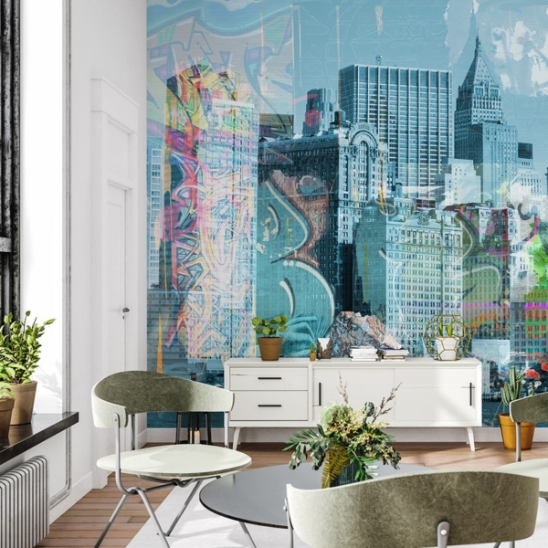 Fototapeten New Yorker Pop-Art
