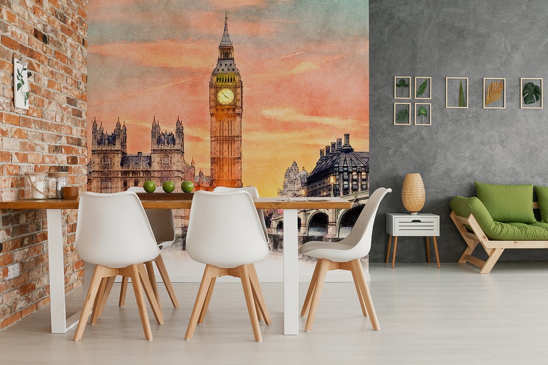 Fototapeten London-Panorama