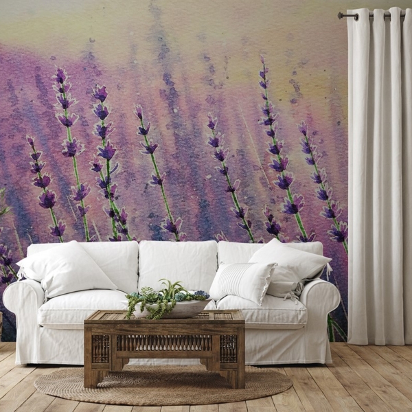 Fototapeten Provenzalischer Lavendel
