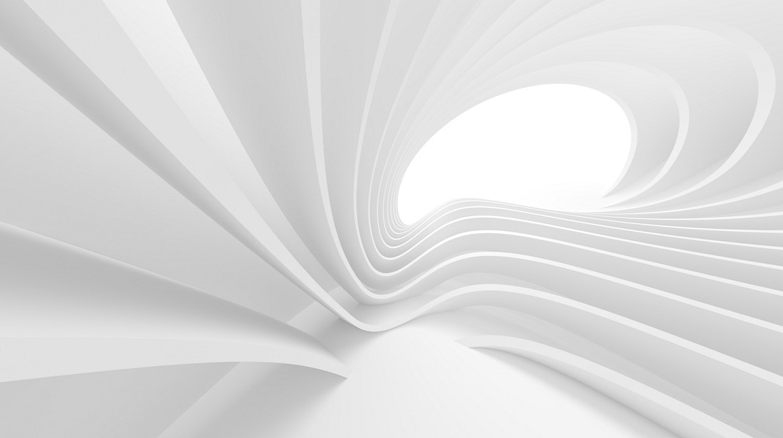 Modern Technology Wallpaper. White Minimal Texture. Template 3d Illustration