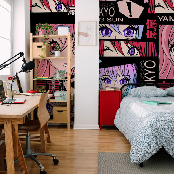 Fototapeten Anime für ein Teenagerzimmer