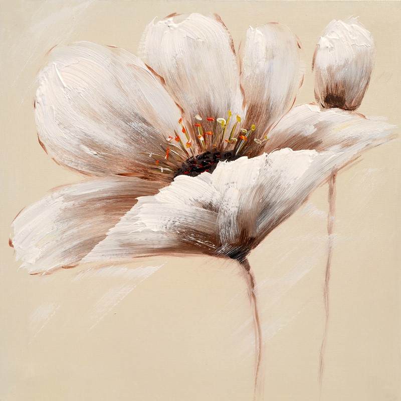 Pink,,Large,Flowers,,Impression,Texture,Oil,Painting,creative,Art,,Hand-painted,,Background